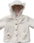 Baby Jacke mit Kapuze & Baumwollfutter