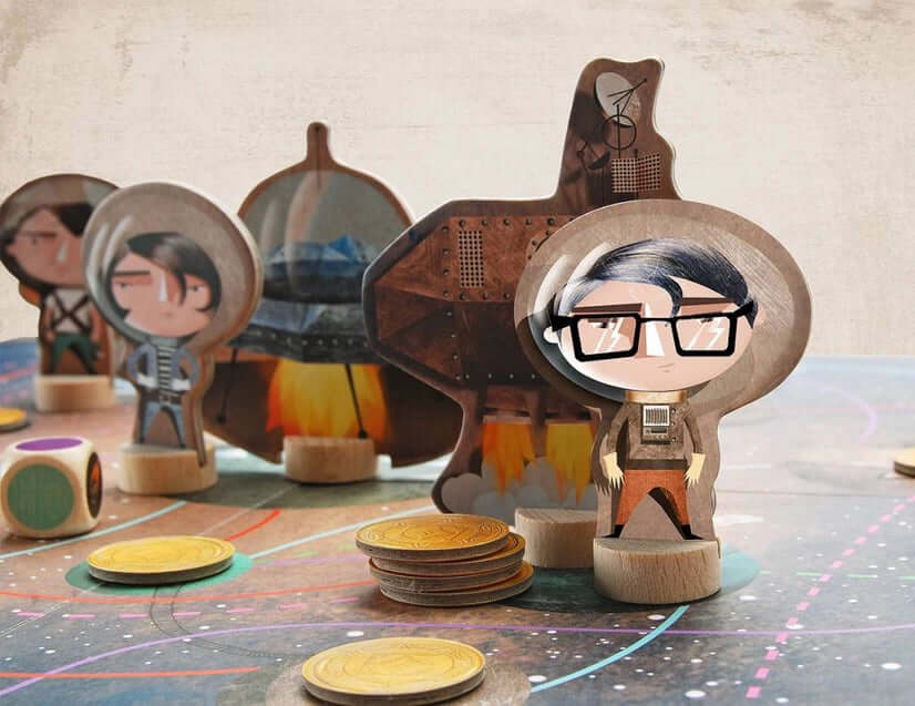 Gioco da tavolo Marbushka 4+ Pirati Spaziali