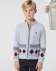 Strickjacke aus Baumwolle für Jungen