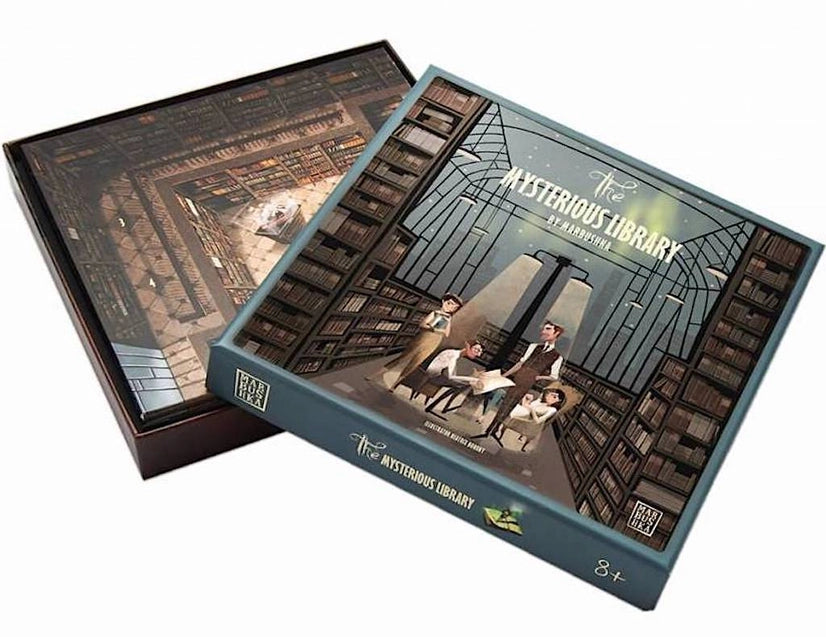 Marbushka Brettspiel 8+ La Biblioteca Misteriosa