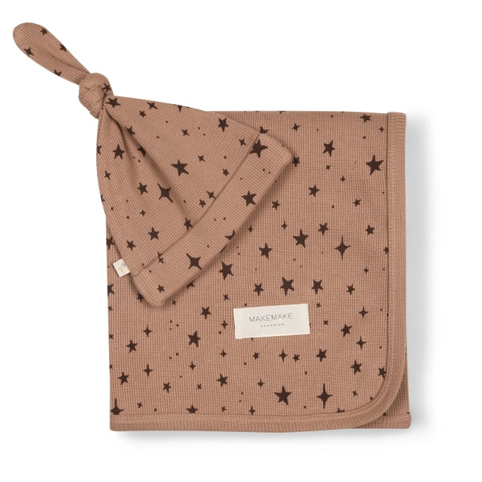 Baby Swaddle Blanket and Hat Set - Starstruck