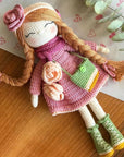 Maple Handmade Amigurumi Doll - Organic Crochet Doll