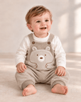 Baby-Latzhosen Set mit Langarmshirt - Forest Nursery