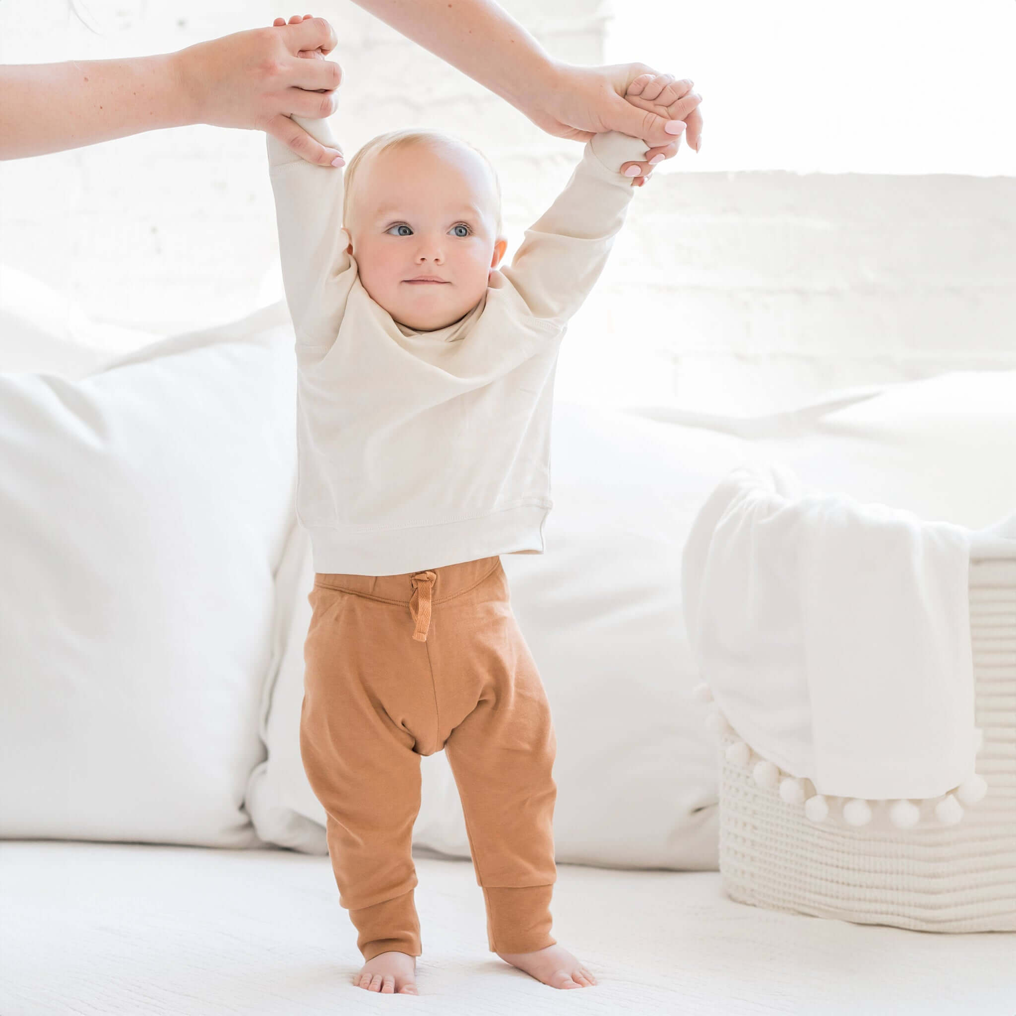 Bio Baby-Jogginghose Cruz_Ingwer