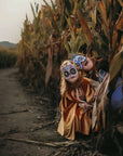 Schädelmaske Farbenfrohes Halloween