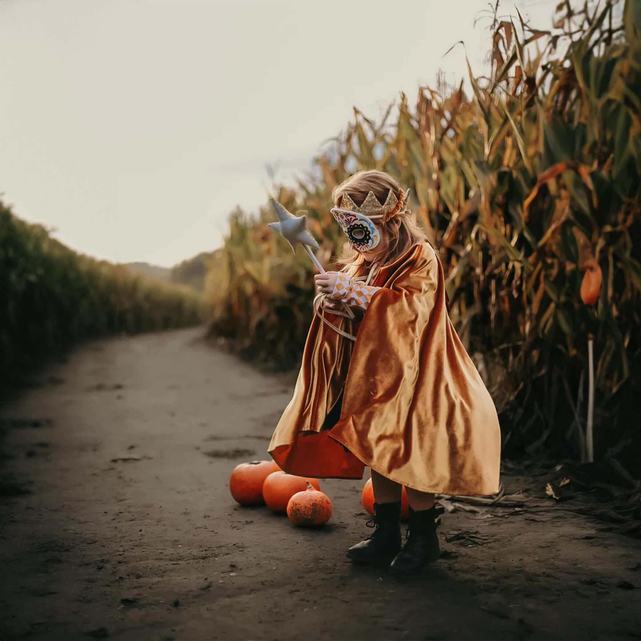 Schädelmaske Farbenfrohes Halloween