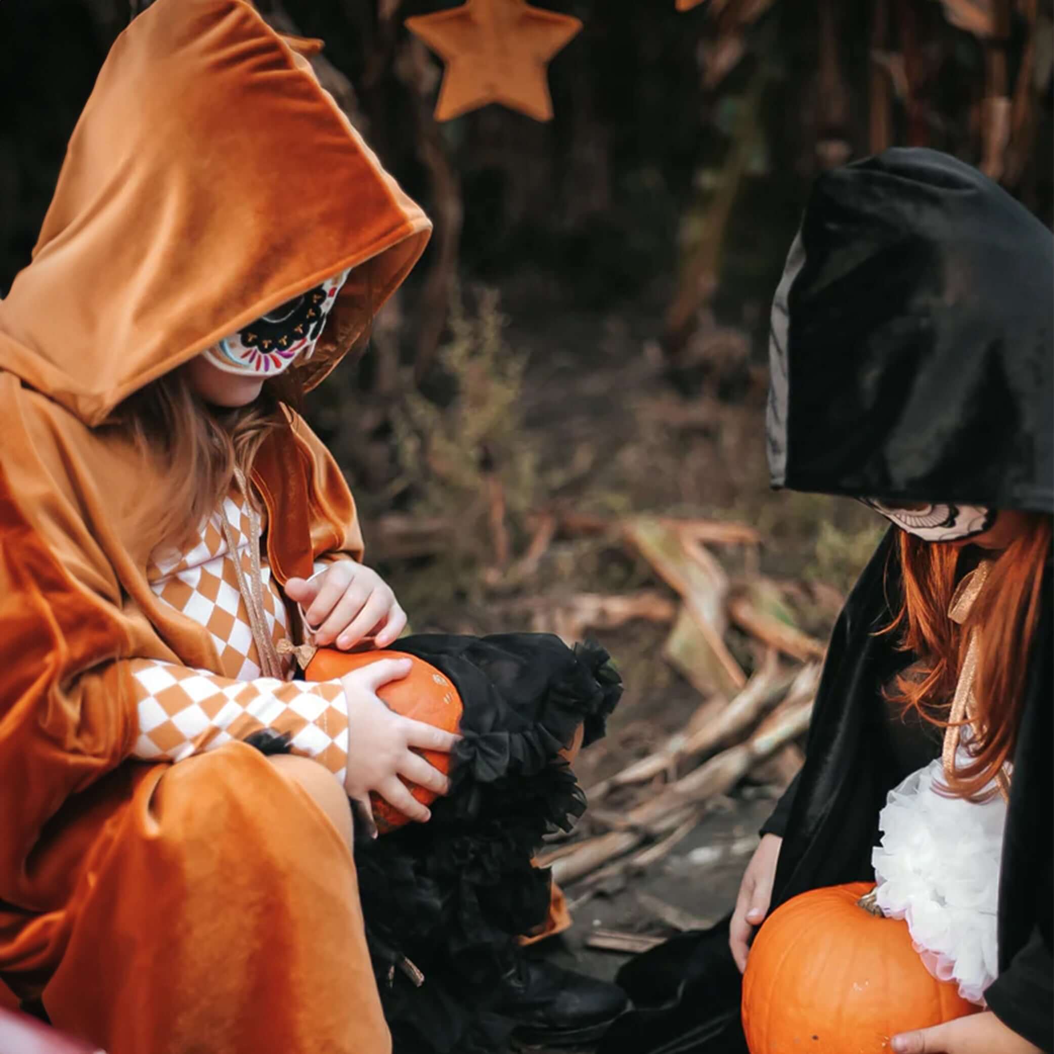 Schädelmaske Farbenfrohes Halloween