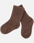 Little Steppe Socken aus Yakwolle in Braun