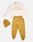 Set tuta Little Travelmaker con cappello
