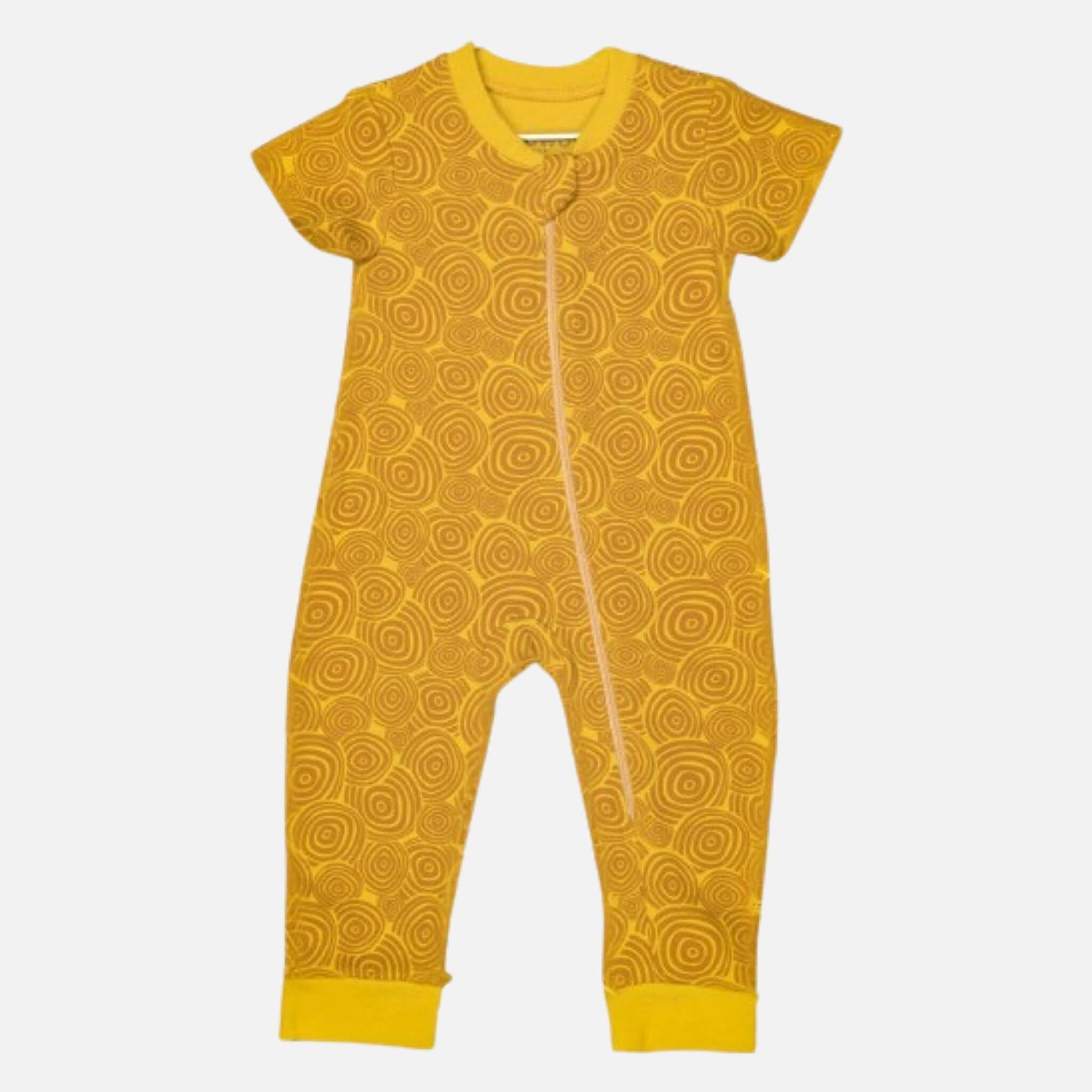 Magically Yellow Baby Strampler - Gelb