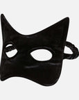 Schwarze Katzenmaske