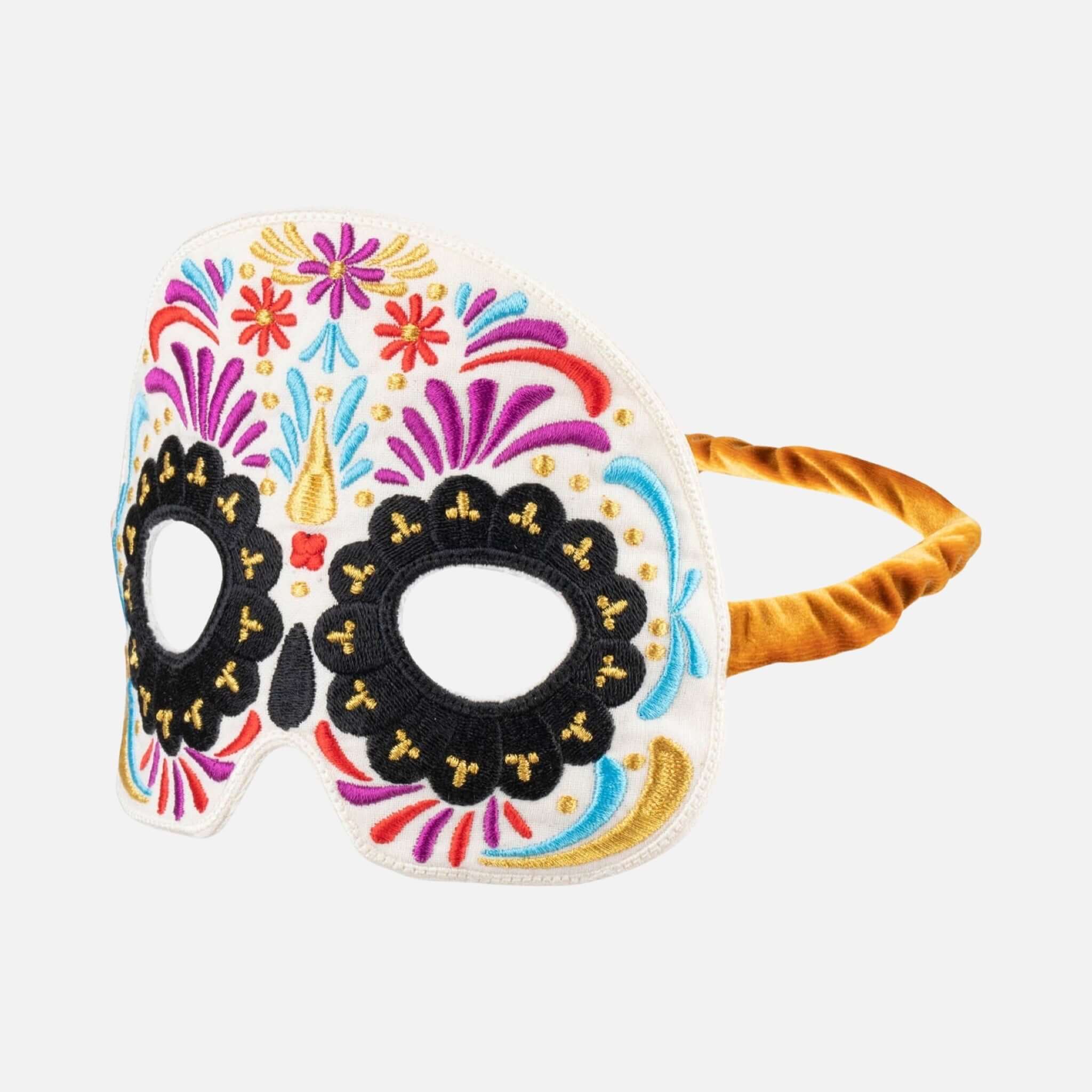 Schädelmaske Farbenfrohes Halloween