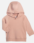 Kinder Bio-Kapuzenpullover Madison in Blush