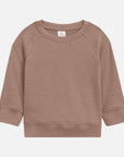 Kinder Bio-Sweatshirt Portland in Trüffel