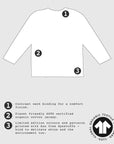 Pullover aus GOTS-zertifizierter Bio-Baumwolle