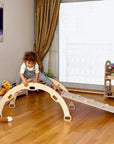 Arco Montessori da arrampicata in legno – Origami