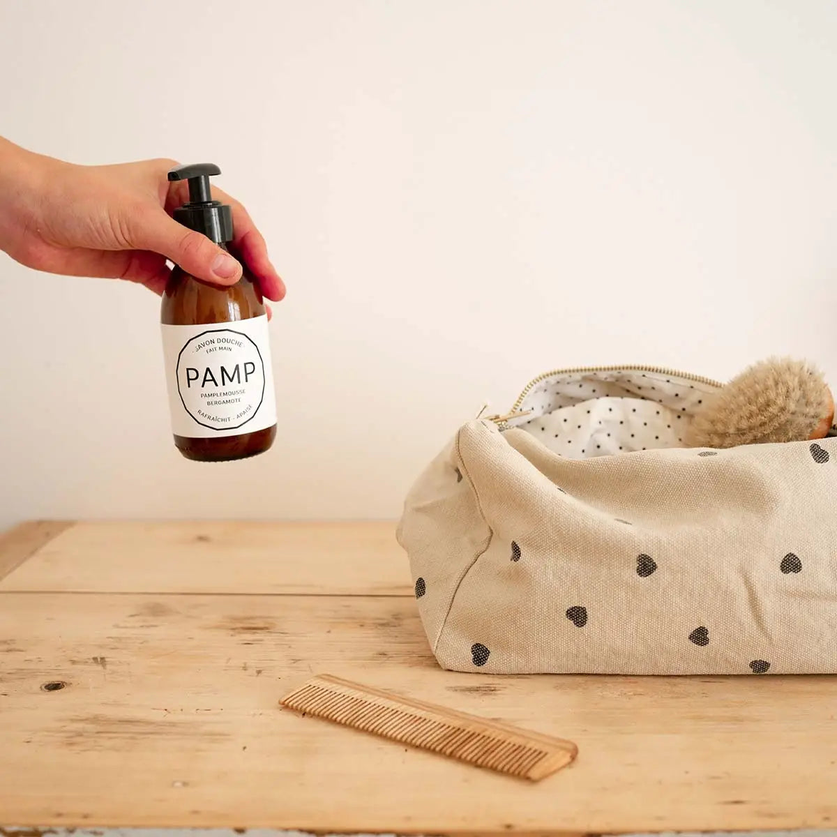 Vic Coeur Sable Borsa da Toilette