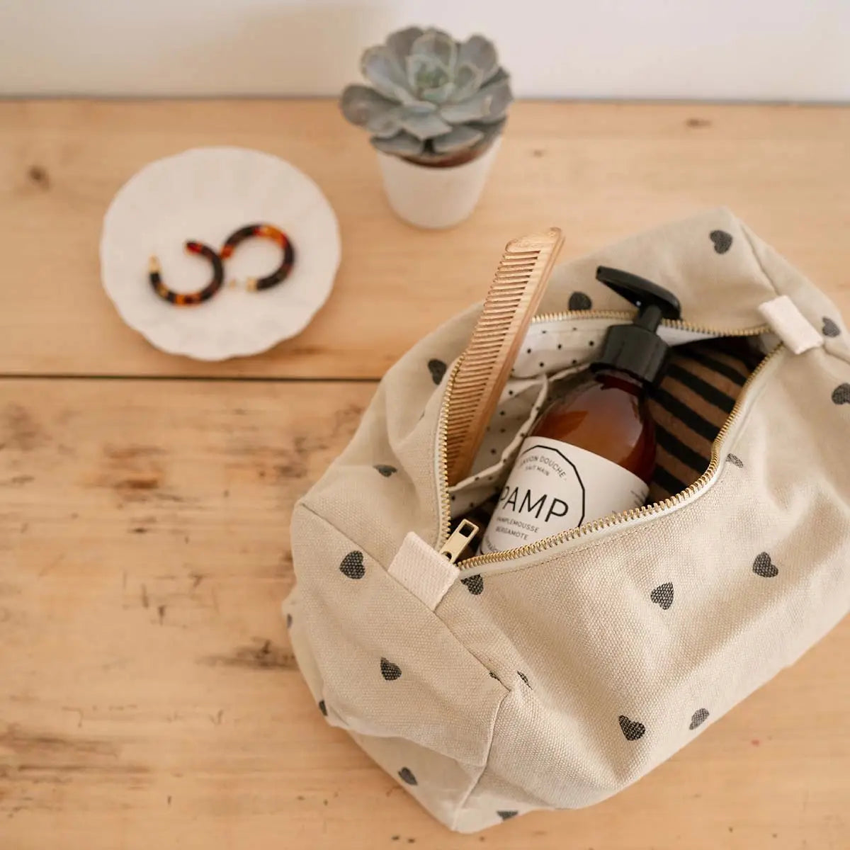 Vic Coeur Sable Borsa da Toilette