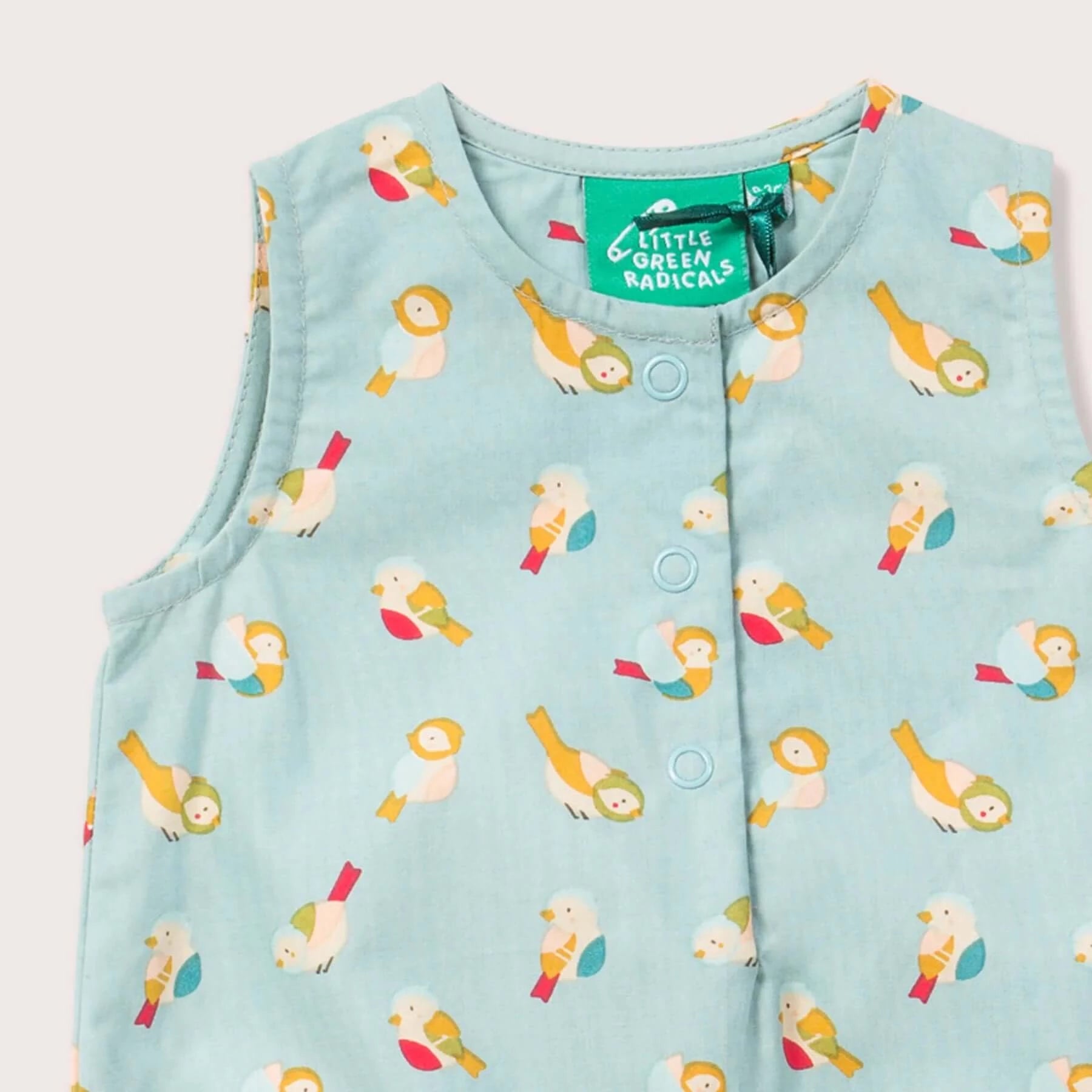 Rainbow Birds Baby-Bodysuit - Cheeky Nomads