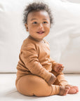 Suesses Baby in Portland Sweatshirt_Jogginghose in Ingwer