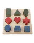 Montessori Holzpuzzle Spielbrett
