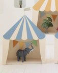 Handgemachte Zirkus Wandregal aus Holz Kinderzimmer