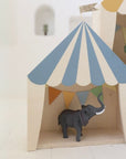 Handgemachte Zirkus Wandregal aus Holz Kinderzimmer