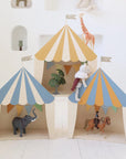 Handgemachte Zirkus Wandregal aus Holz Kinderzimmer