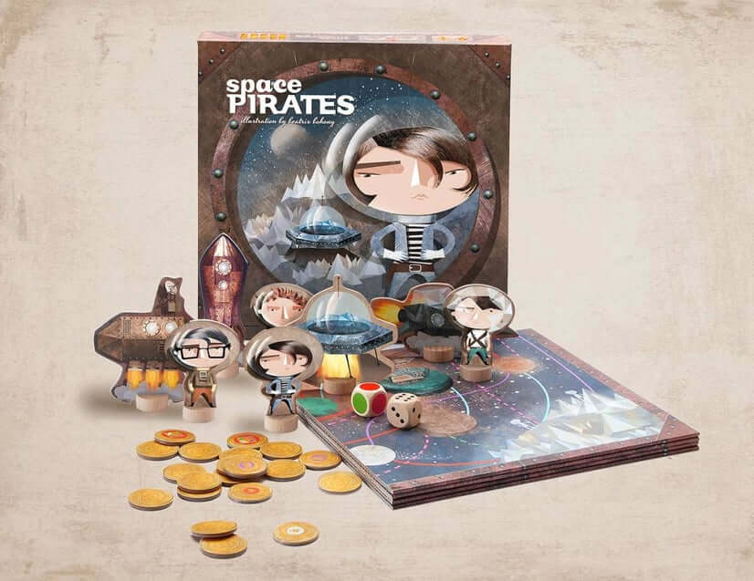 Gioco da tavolo Marbushka 4+ Pirati Spaziali