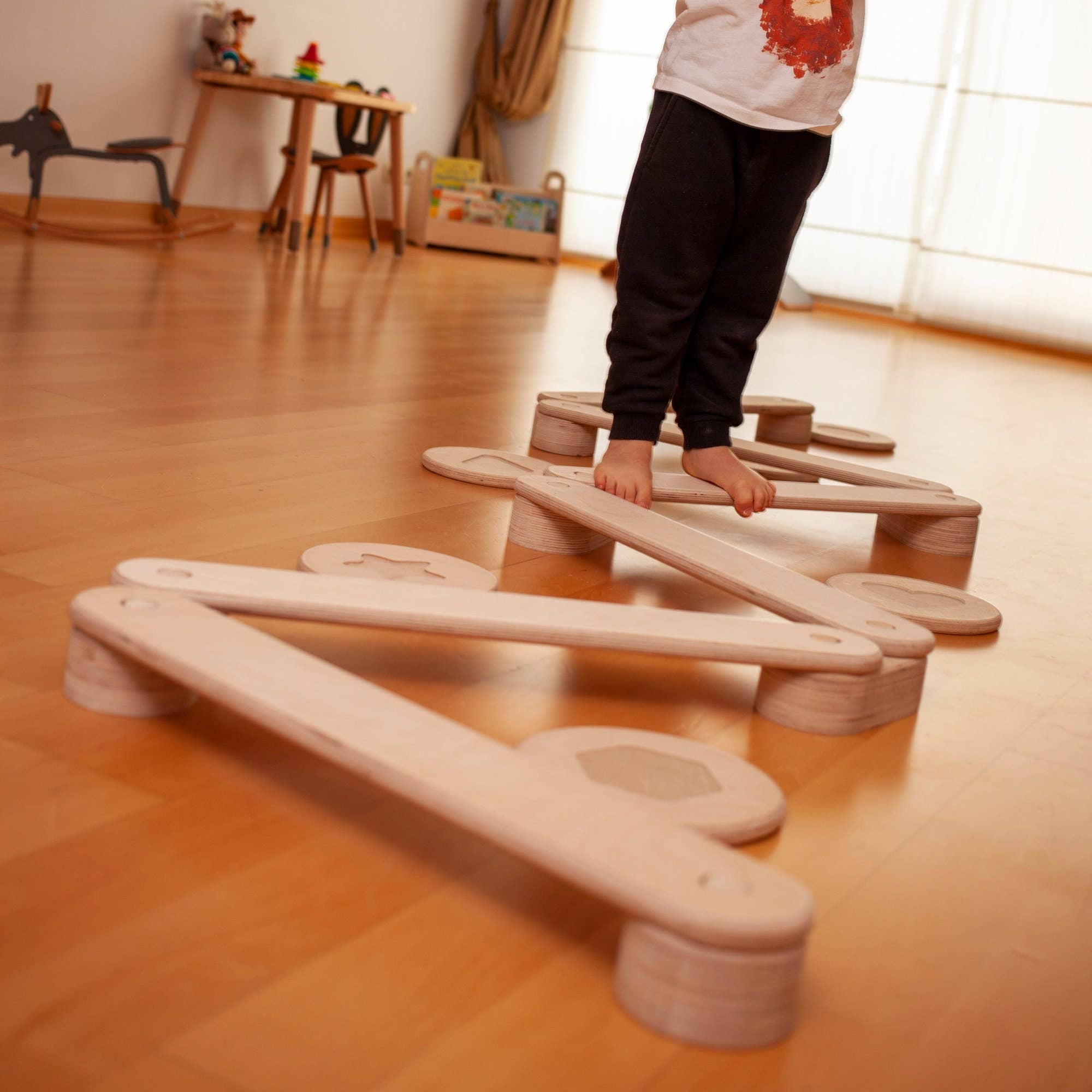 Schwebebalken-Set Montessori Spielzeug