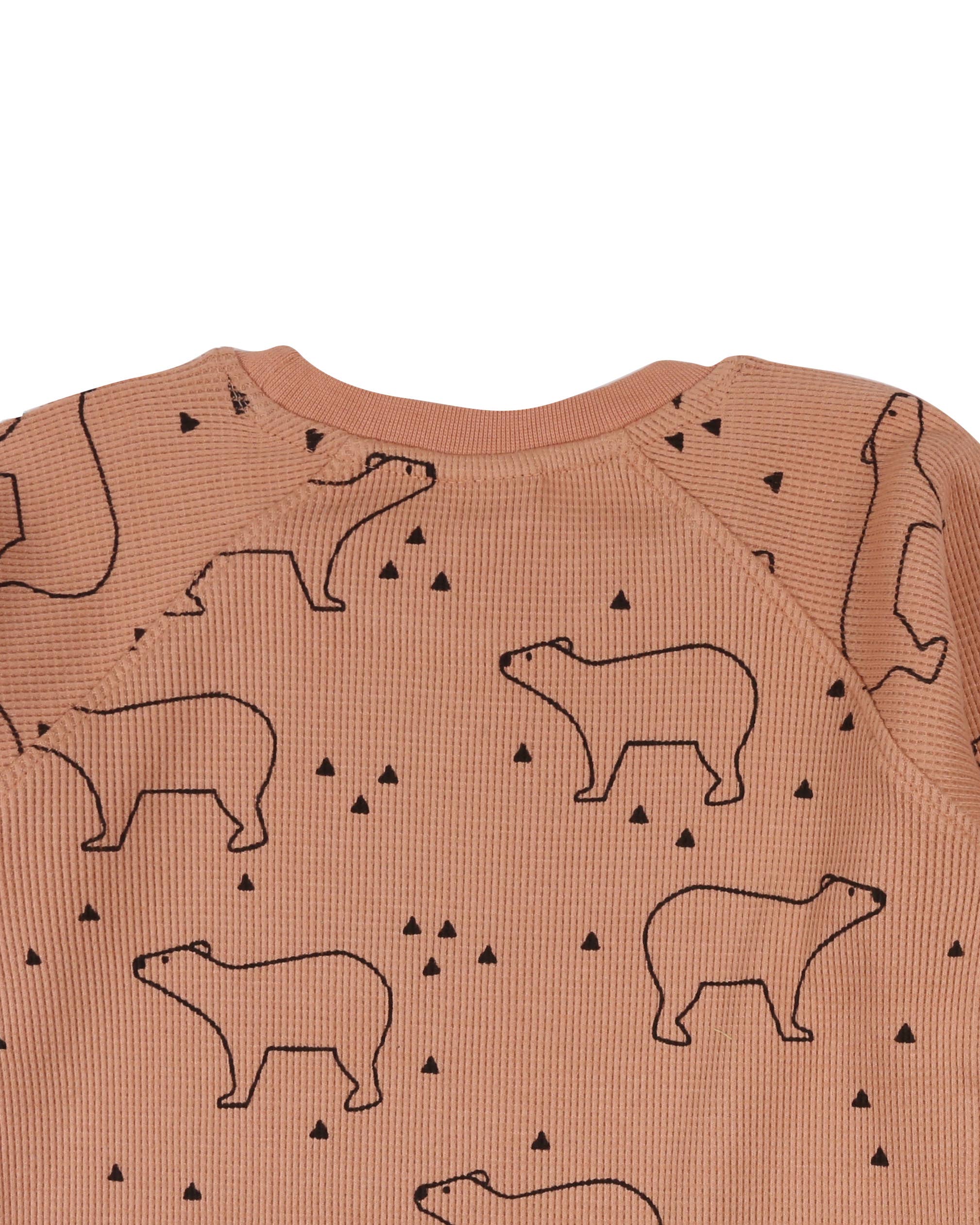 Bear Silhouette Sweatshirt - Ember-design