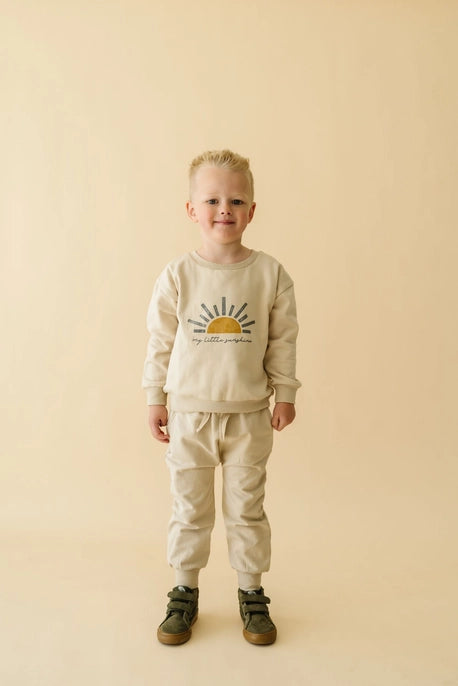 Sweatshirt aus Bio-Fleece - My Little Sunshine