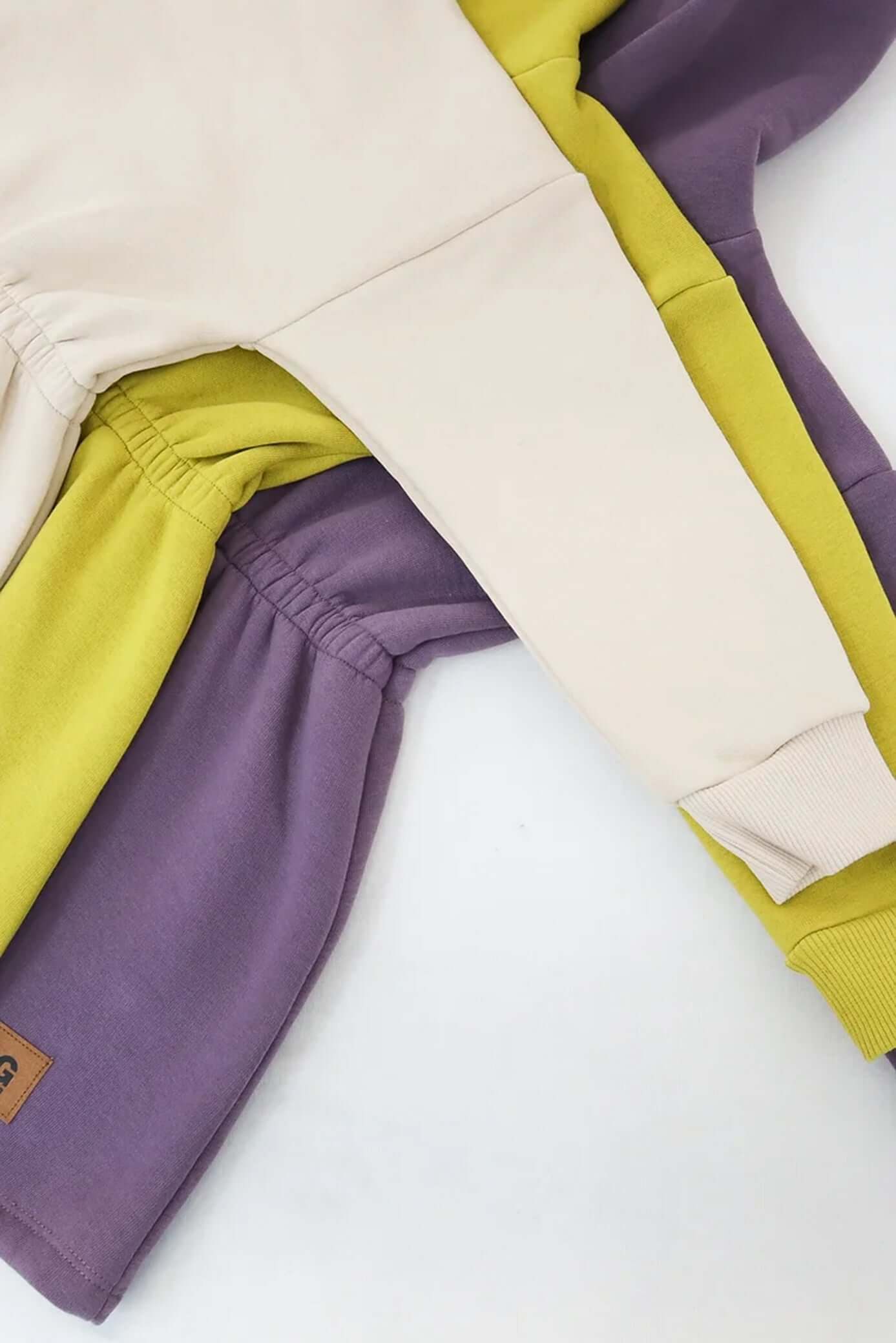 Kleid mit Kapuze - Beige