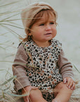 Leopard Bubble Strampler Baby