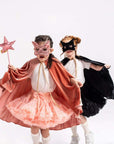Rosa Katzenmaske mit Pailletten