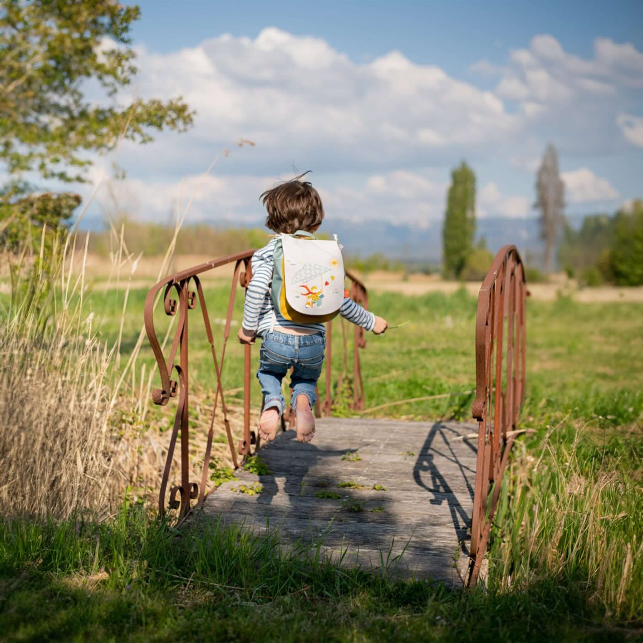 Rucksack "Der Junge und das Drachenflugzeug"