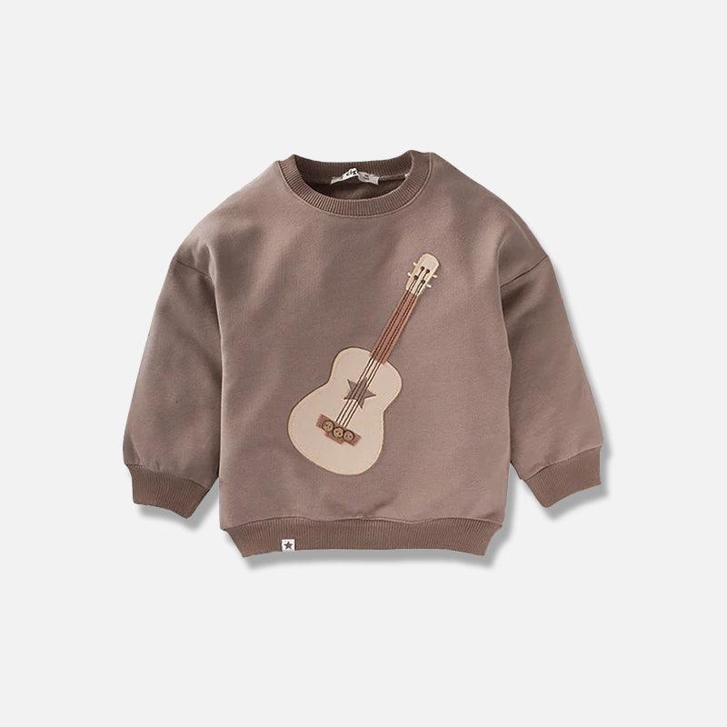 Guitar Sweatshirt- Dunkelgrau - Cheeky Nomads