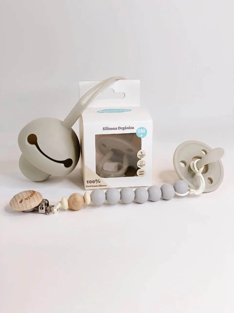 Bio- Pack (Schnuller+Schnullerhülle + Beiss -Schnullerkette) - Cheeky Nomads