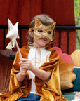 Goldene Katzenmaske mit Pailletten