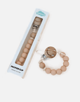 Bio Beiss -Schnullerkette - Spring Peach Edition - Cheeky Nomads