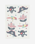 Tabellone con 8 tatuaggi pirata