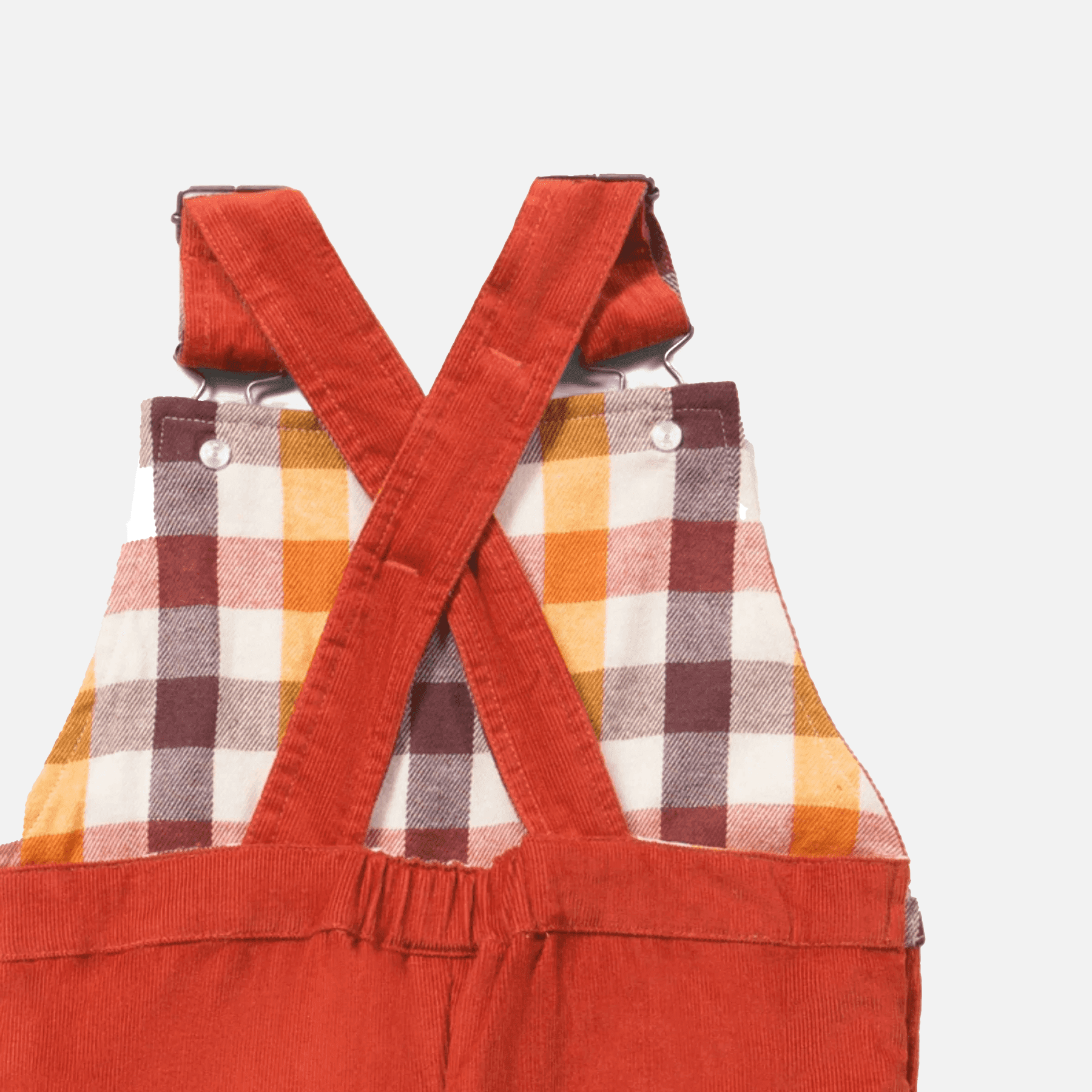 Embroidered Classic Apple Corduroy Jumpsuit - Cheeky Nomads