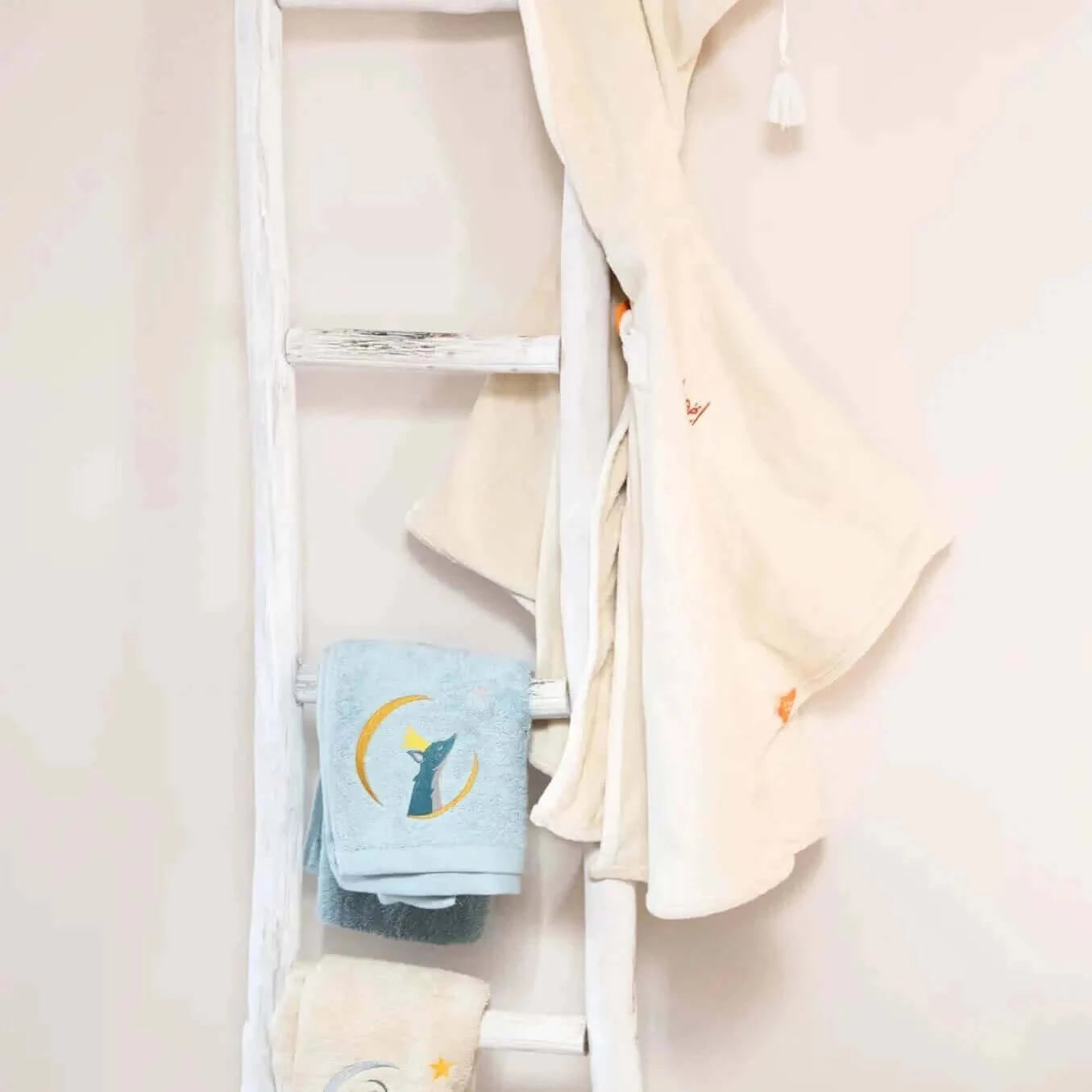 Badecape - Leinenwildleder - Aus 100% OEKO-TEX® -GEWEBE