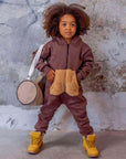 Baby Overall aus Baumwolle - Braun - Cheeky Nomads