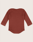 Baby Body Ziegelroter Ripp