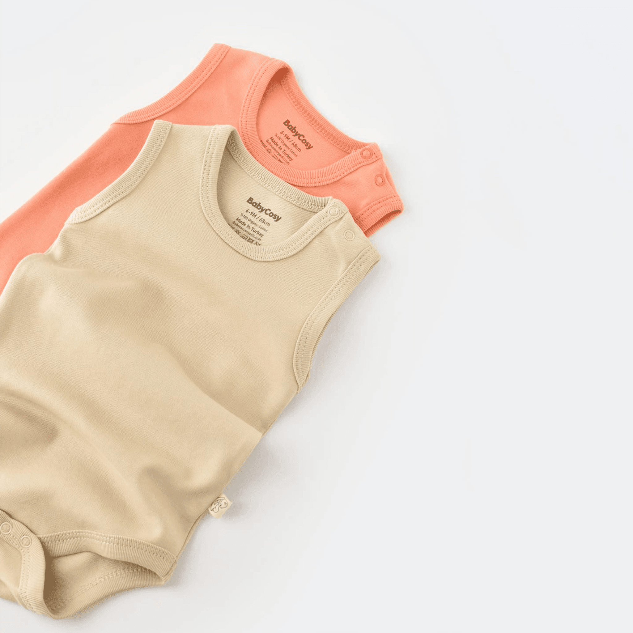 Body aus Bio-Baumwolle, 2er-Pack - Cheeky Nomads