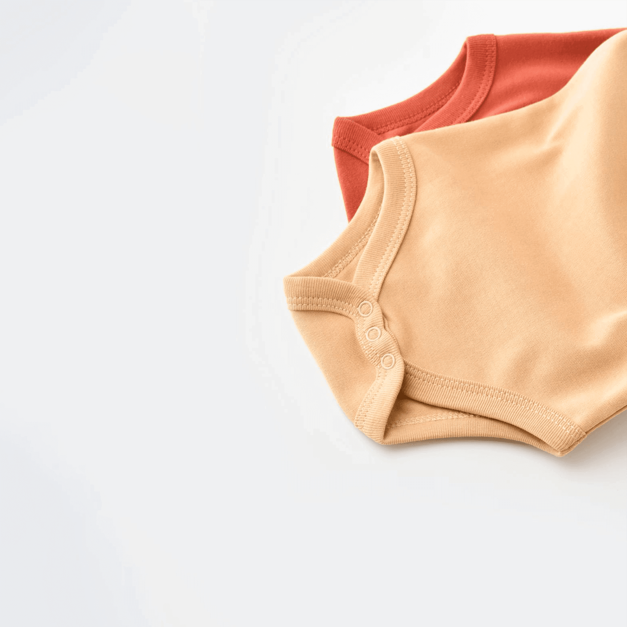 Body aus Bio-Baumwolle – 2er-Pack- Cinnamon/Mustard - Cheeky Nomads