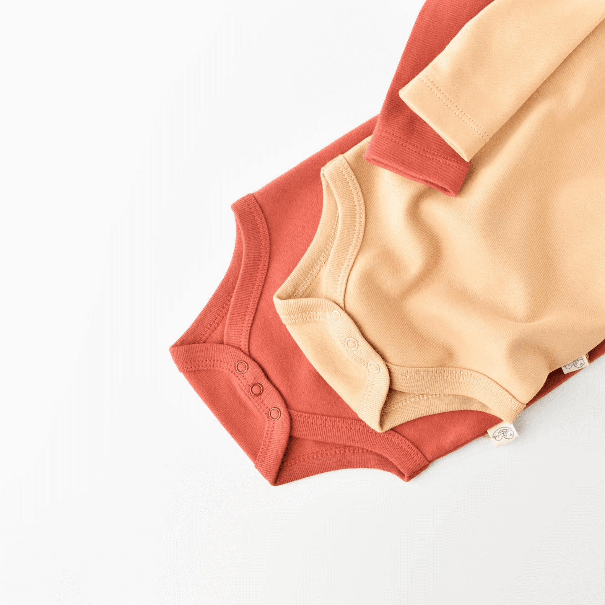 Langärmliger Body aus Bio-Baumwolle – 2er-Pack - Cheeky Nomads