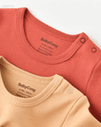 Langärmliger Body aus Bio-Baumwolle – 2er-Pack - Cheeky Nomads