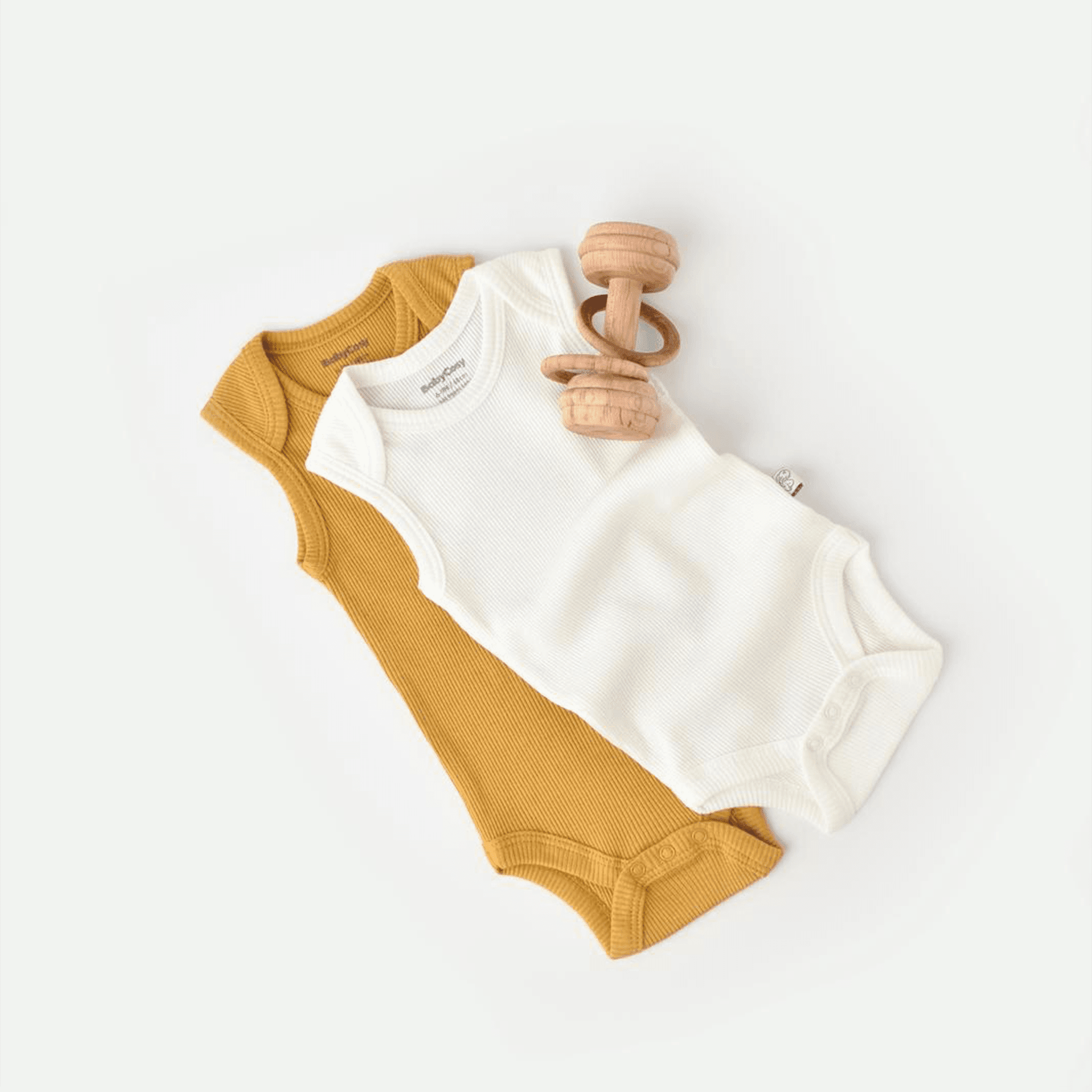 Body aus Bio-Baumwolle, 2er-Pack - Cheeky Nomads